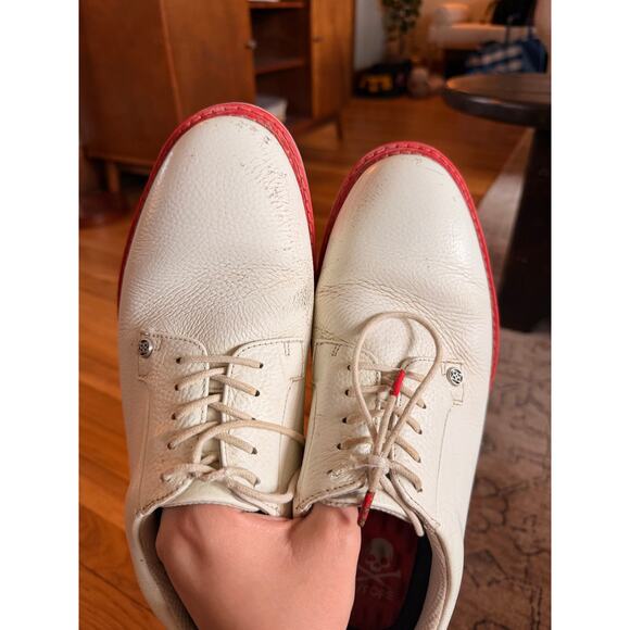 G/Fore Poppy Gallivanter Golf Shoes White Red Camo Men\'s SZ 10 Golfing G4 main image 6